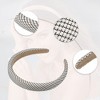 Unique Bargains Women's Anti Slip Fashion Pastoral Stripe Headbands 0.87" Wide 2 Pcs - 3 of 4