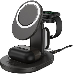 OtterBox 3-in-1 Charging Station for MagSafe 7.5W - Radiant Night (77-80565) - New - 1 of 4