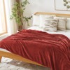 Inhand Flannel Throw Blanket, 50”x60” Super Soft Fuzzy Blanket for Couch Sofa Bed Office, Cozy Plush Lightweight Blanket Throw Size - 4 of 4