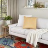 Mina Victory Aloha Solid Reversible 20" x 20" Indoor Outdoor Throw Pillow - 4 of 4