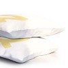 Deny Designs Standard April Lane Art Block Yellow Monogram Q Microfiber Printed Pillow Sham - 3 of 3