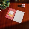 Unique Bargains Christmas Greeting Card Paper 5.8"x4.1" 1 Set - 2 of 4