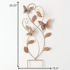Sullivans 29.25" Graceful Butterfly Metal Stake , Brown - 4 of 4
