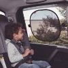 Diono Sun Stoppers Car Window Shades2pk Car Sunshade for Side Window with Suction Cups - Black - image 2 of 4