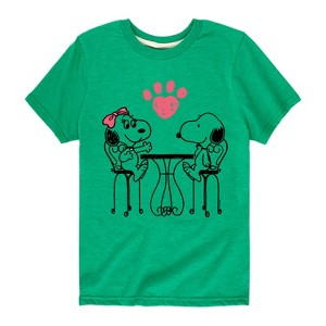 Boys' - Peanuts - Snoopy Belle Short Sleeve Graphic T-Shirt - 1 of 4