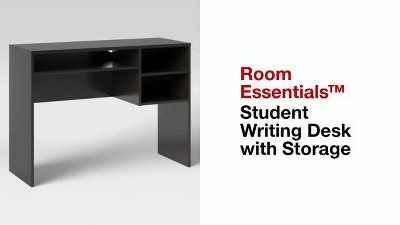 Adjustable Storage Desk Black - Room Essentials™ : Target