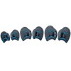Sporti Sporti Power Swim Paddles Black Medium - 4 of 4