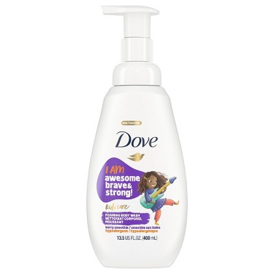 Dove Kids Care Hypoallergenic Foaming Body Wash Berry Smoothie - 13.5 fl oz