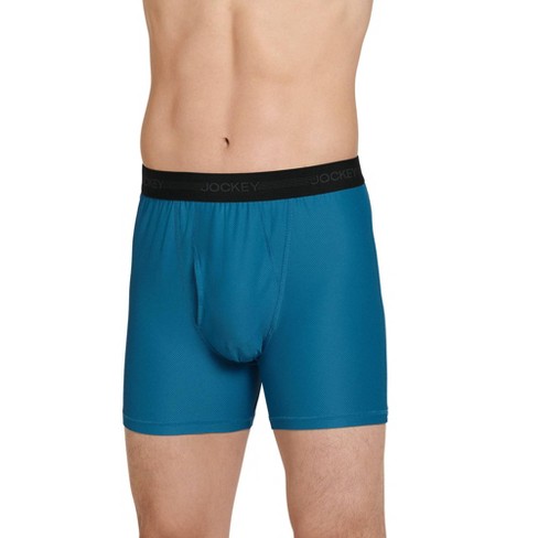 Jockey Men's Underwear Ultimate Freedom 5 Boxer Brief, Just Past Midnight,  S at  Men's Clothing store