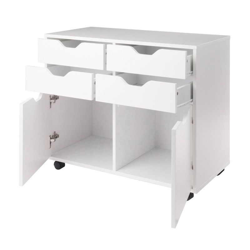 Halifax 2 Sections Mobile Storage Cabinet - Winsome, 4 of 8