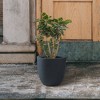 Rosemead Home & Garden Concrete Outdoor Planter Pot Black 13.39"x13.39"x12.6" - 2 of 4