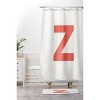 Deny Designs April Lane Art Block Monogram Memory Foam Bath Mat - 4 of 4