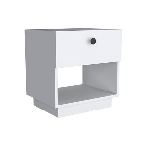 NicBex Nightstand with Drawers,Modern Side Table with Storage Space and Wood Frame,Bedside Table for Bedroom,Living Room - 1 of 4