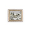 Petal Lane 10"x8" Snowy Stroll Fancy Gold Framed Art - 2 of 4