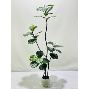 Artificial Fiddle Leaf Fig Tree Faux Fiddle Leaves Fig Tree - 1 of 1