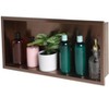 ALFI ABNP2412-BC 24Inch x 12Inch Brushed Copper PVD Stainless Steel Horizontal Single Shelf Shower Niche - 4 of 4