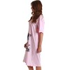 Just Love Short Sleeve Nightgown Sleep Dress for Women Sleepwear - 2 of 3