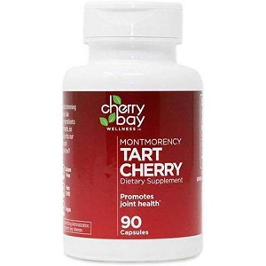 Montmorency Tart Cherry Dietary Supplement 480mg | 90 Count | Non-GMO & Gluten Free | Helps Support Joints - 1 of 2