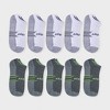 Aeropostale Men's 10-Pack Low Cut Socks - Comfort Stretch, Moisture Wicking, Smooth Toe Seam (Shoe Size 6-12) - 2 of 4