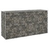 vidaXL Gabion Wall with Cover Galvanized Steel 118.1"x19.7"x78.7" - 4 of 4