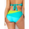 Swimsuits for All Women's Plus Size Romancer Colorblock Bikini Bottom - 3 of 4