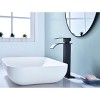 Gulches Waterfall Spout Bathroom Sink Faucet - Single Handle, Stainless Steel, Pop-Up Drain, No Overflow - 3 of 4