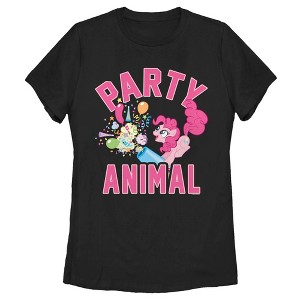 Women's My Little Pony: Friendship is Magic Pinkie Pie Party Animal T-Shirt - 1 of 4