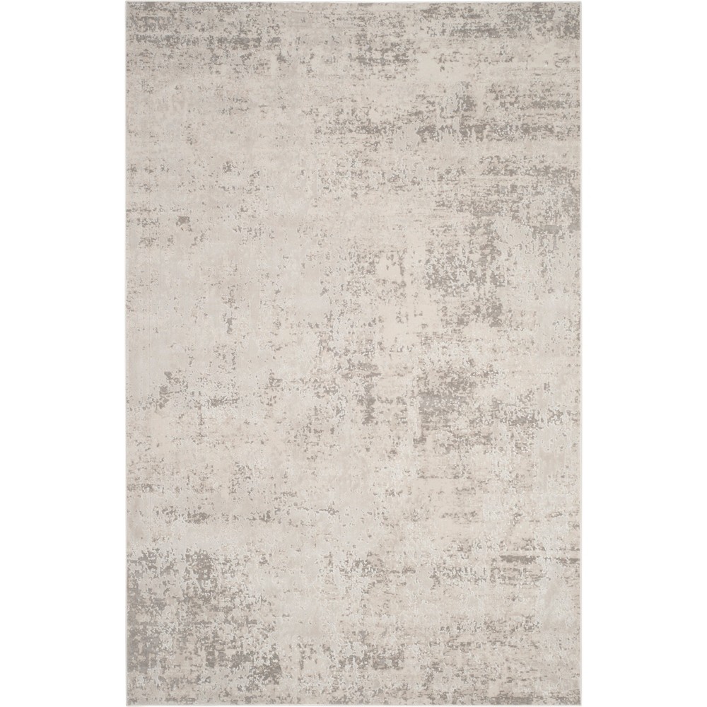 2'6inx4' Marble Loomed Accent Rug Beige/Gray - Safavieh