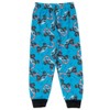 Monster Jam Trucks Grave Digger El Toro Loco Megalodon Pullover Pajama Shirt and Pajama Pants Sleep Set Toddler - 4 of 4