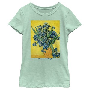 Girl's Lost Gods Van Gogh Irises T-Shirt - 1 of 4