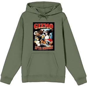 Gremlins Adult Unisex Black Gizmo Hoodie Gremlins Adult Unisex Black Gizmo Hoodie