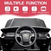 Licensed Toyota Land Cruiser 12V Kids Ride-On Car Truck, 2-Seater, 3 Speeds, Remote Control, LED Lights, Music & Horn - 4 of 4