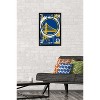 Trends International NBA Golden State Warriors - Maximalist Logo 23 Framed Wall Poster Prints - 2 of 4