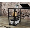 Sapphtopaz Modern Home Office Desks Computer Desk with 2 Shelves Metal Frame Writing Desk Gaming Desk Office Desk Vanity Table for Home Office - 2 of 4