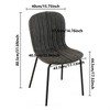 NicBex Dining Chair Set of 4 Mid-Century Modern Fabric Boucle Side Chair for Kitchen,Dining Room - 3 of 4