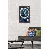 Trends International NBA Minnesota Timberwolves - Maximalist Logo 23 Framed Wall Poster Prints - 2 of 4