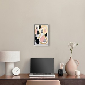 Art Remedy Horseshoes charms Contemporary Shapes Abstract Wall Art Framed - 1 of 4