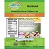 Larissa Veronica Hazelnut Colombian Decaf Coffee (Gourmet, Naturally Flavored, Whole Coffee Beans) (8 oz, ZIN: 552649) - 2 of 4