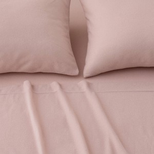 Solid Fleece Sheet Set - Isla Jade - 1 of 4