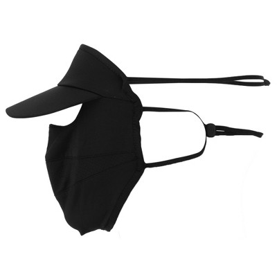 Unique Bargains Full Face Mask Brim Design Adjustable 5.51"