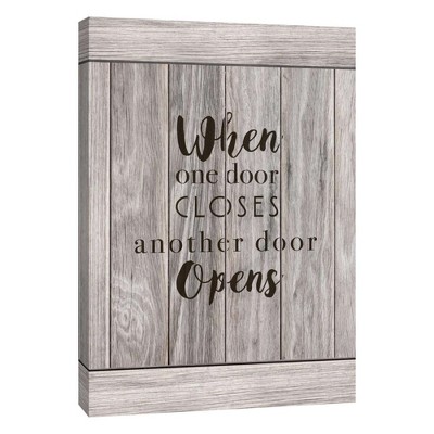 11" x 14" When One Door Closes Decorative Wall Art - PTM Images