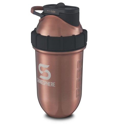 ShakeSphere - Stainless steel shaker range. Copper Steel Matte