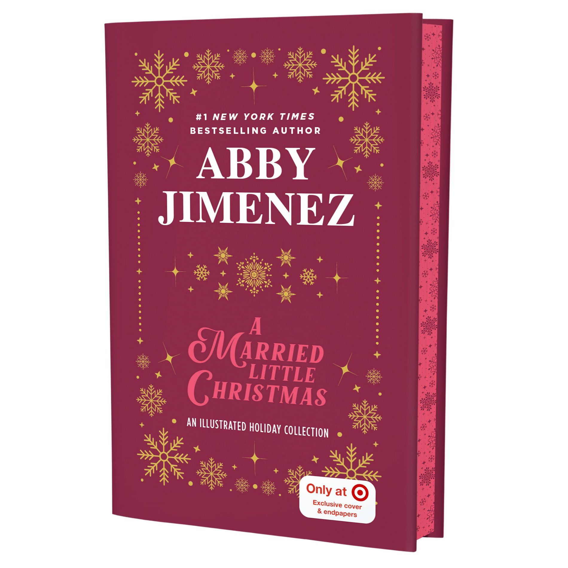 A Married Little Christmas (Target Exclusive Edition) - by Abby Jimenez (Hardcover)