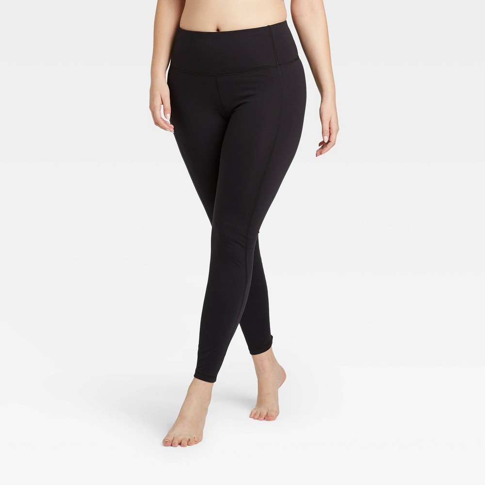 Women's Contour Power Waist High-Rise Leggings 27" - All in Motion Black M