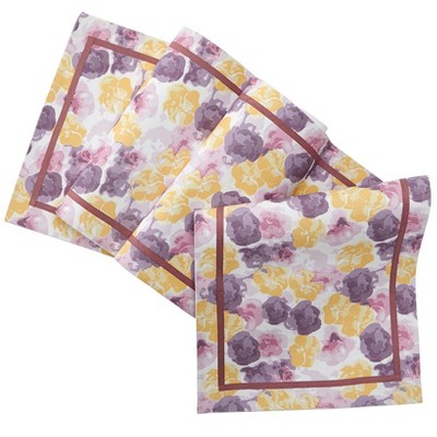 The Lakeside Collection Painted Floral Runner