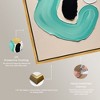 Art Remedy Abstract Earring Contemporary Shapes Abstract Wall Art Framed - 4 of 4