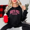 Simply Sage Market Women's Graphic Sweatshirt Pink North Pole University - 2 of 3