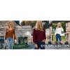 Zeagoo Sweaters for Women 2025 Fall Trendy Tops Casual Puff Sleeve Square Neck Cute Tunic Pullover Blouses - 4 of 4