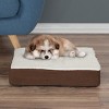 Pet Adobe Orthopedic -Top Memory Foam Pet Bed With Removable Cover - Brown - 2 of 4