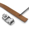 Roxoni Men's Ultra Soft Geniune Leather Rachet Rectangular Prism Dress Belt - 2 of 4